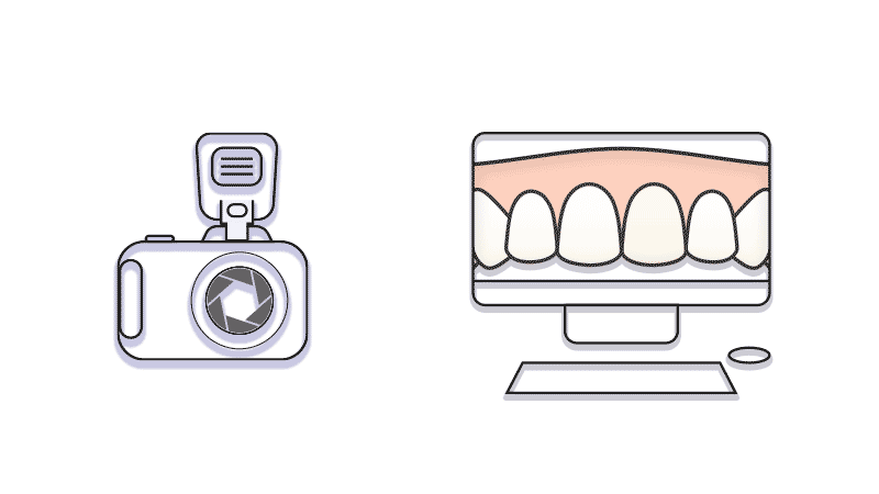 We also place the color guide in the photo and take many pictures from different angles and different magnifications